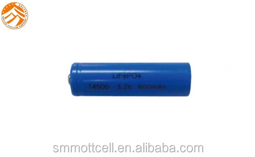 IFR14500 3,2 V 600 mAh batterie électrique 3
