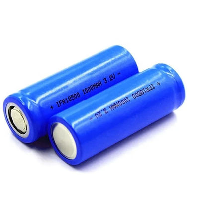 1100 mAh de batterie solaire 3,2 V 18500 pour l'éclairage d'urgence