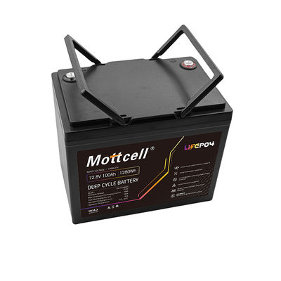 Longue durée de vie 12V LiFePO4 capacité de module de batterie 100Ah encastrement ABS/PVC léger