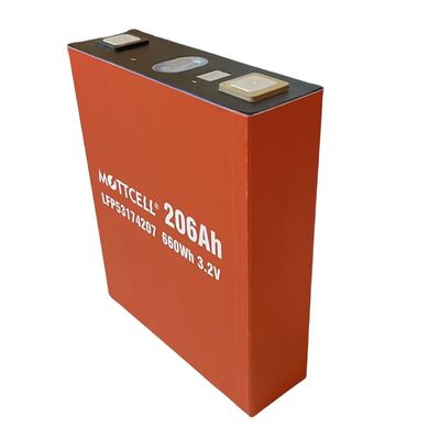 Système de stockage d'énergie commercial extérieur intérieur de 200Ah avec une durée de vie de 2000-4000 cycles