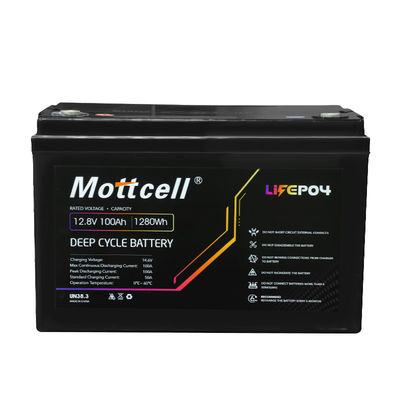 Batterie portable à haute température 12V LiFePO4 14,6V Voltage de charge