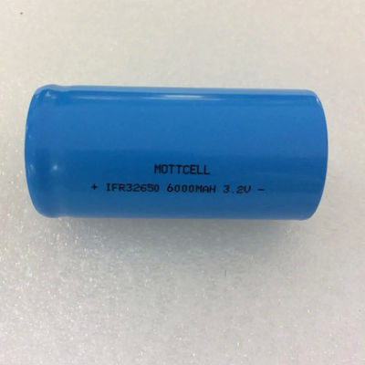 3.2V Lifepo4 Cylindre Li-ion Batterie au lithium Cellule 32700 32650 5000mAh 6000mAh