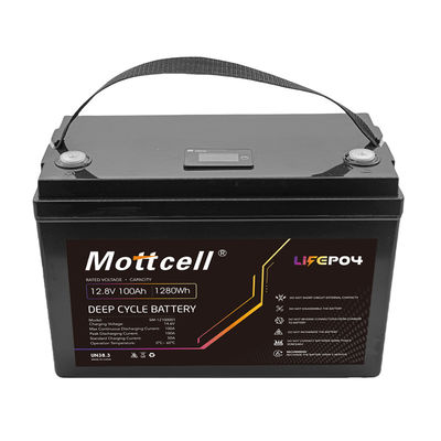 12V plomb à batterie au lithium pour le stockage d'énergie dans les systèmes solaires de nouvelle énergie 100ah 200ah
