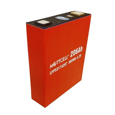 Cellules de batterie de 200Ah Système de stockage d'énergie à ions de lithium efficace pour une utilisation intérieure/extérieure