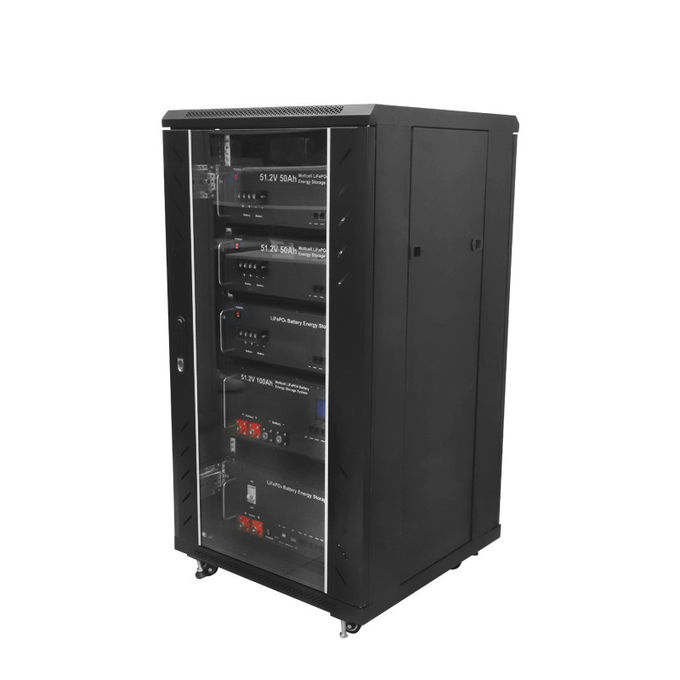 19" rack Ess personnalisable résidentiel ESS DC 50ah 100ah Solutions de stockage d'énergie à batterie au lithium 3