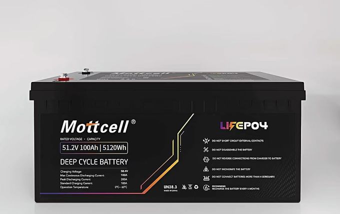 LiFePO4 Batterie au lithium industrielle 48V 100Ah Pour chariot élévateur électrique et énergie solaire 3