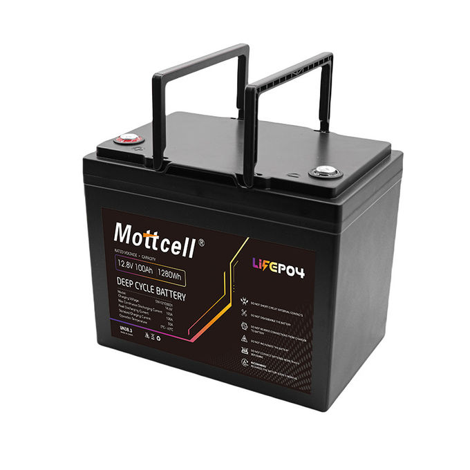 Batterie portable à haute température 12V LiFePO4 14,6V Voltage de charge 0
